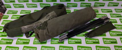 25x British Army mounted mosquito nets