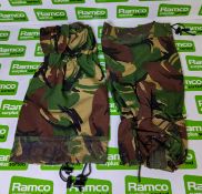 50x British Army DPM gaiter standard singles