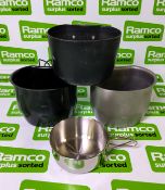 61x British Forces military mugs - metal & plastic