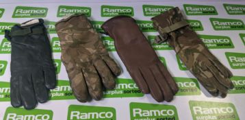 190x British Forces Unpaired gloves - mixed styles - mixed sizes