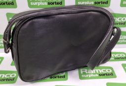 Sandringham leather Goods Ltd womens black shoulder bag