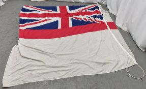 United Kingdom Naval ensign - White Ensign - 12 BDS - 4.6M x 2.53M approx.