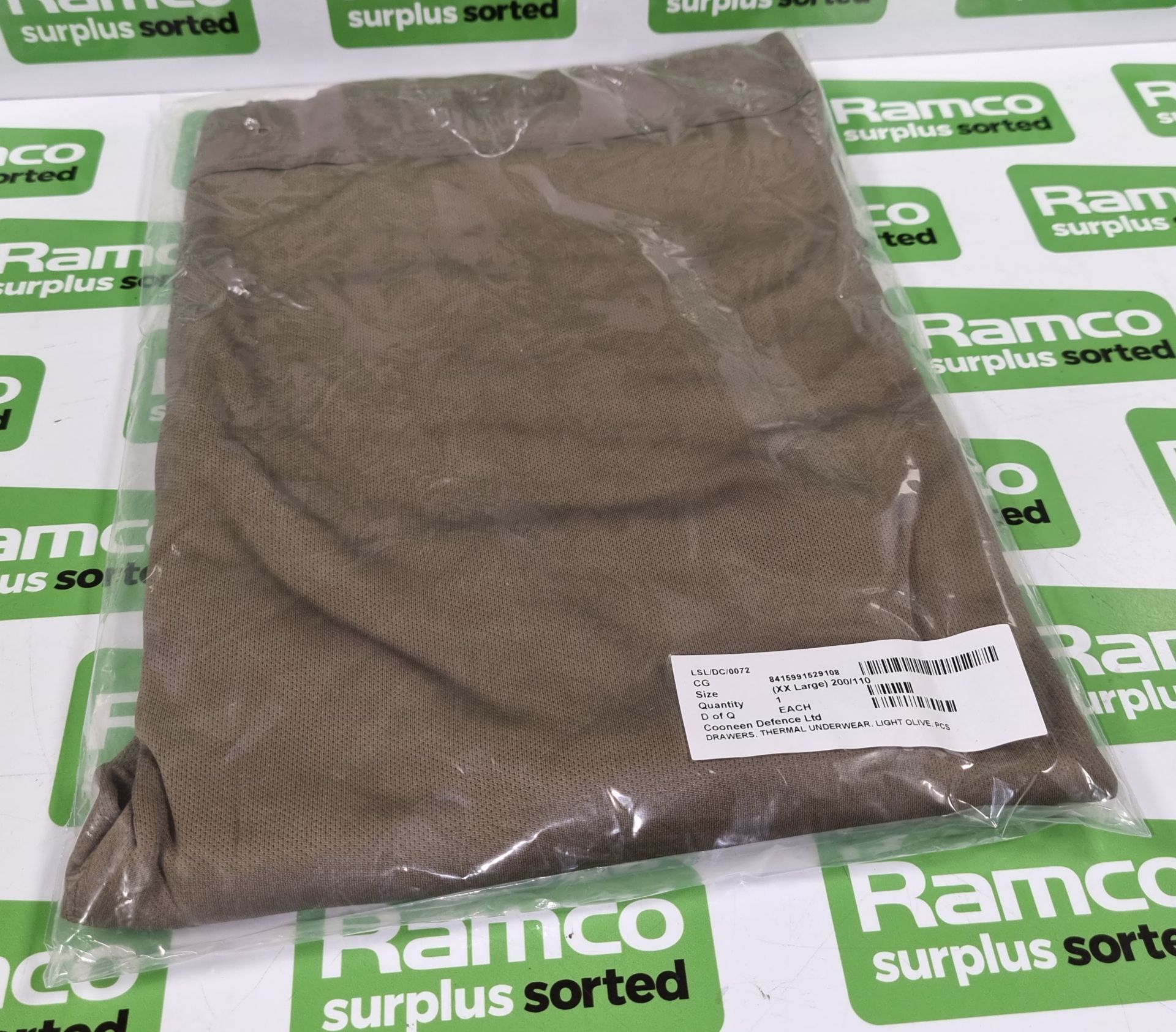20x British Forces thermal underwear - Light Olive - XXL 200/110 - Image 2 of 3