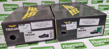2x pairs of Trojan Safety shoes - see description for details