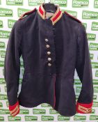 4x British Forces Blues and Royals officers tunic - Black - mixed sizes