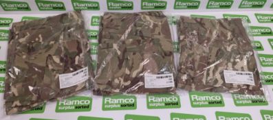 9x British Army MTP combat trousers - sizes 4x 80/96/112, 4x 80/76/92, 1x 80/92/108