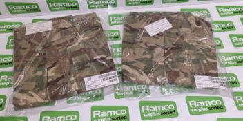 8x British Army MTP combat jacket 2 warm weather MTP - size 180/104