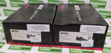 2x pairs of Arco ST550 S3 mens safety shoes - size 6