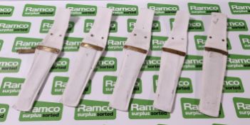108x British Forces Bayonet scabbards - White