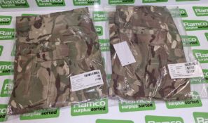 9x British Army MTP combat trousers - size 80/100/116