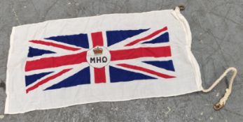United Kingdom Queens Harbour Master flag - 2 BDS - 900mm x 450mm