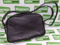 Sandringham leather Goods Ltd womens black shoulder bag