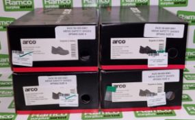 4x pairs of Arco ST550 S3 mens safety shoes - size 6