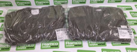 12x British Army mens wool jerseys - heavy round neck - Olive - 118cm