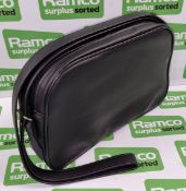 Sandringham leather Goods Ltd womens black shoulder bag