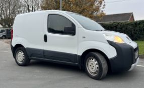 2013 Peugeot Bipper S ATV HDI 1248cc diesel van - 40,865 miles - extra urban consumption 70.6 mpg