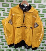 Caspian XP100 - Palm white-water sports shell smock - Yellow / Black - size M