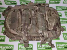 5x British Army MTP 17L assault back packs