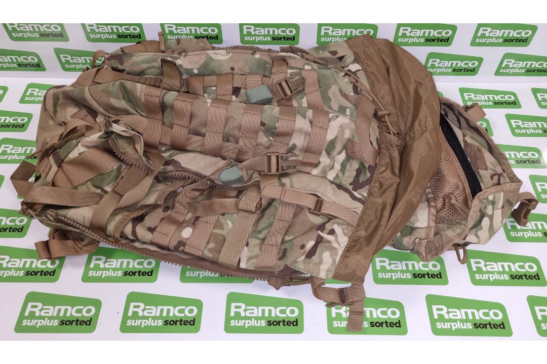 10x British Army MTP infantry Bergens - 45Litre - Image 1 of 9