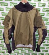 Typhoon Immersion drysuit top - style 278430-0019-GREEN - size L