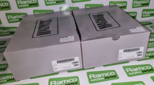 2x pairs of Magnum indoor trainers - White - size 7M