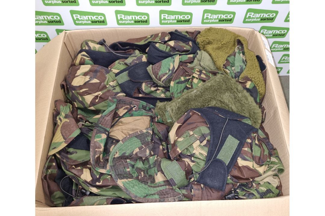 100x British Army DPM mixed hats - cold weather, tropical and combat - mixed sizes - Image 1 of 10
