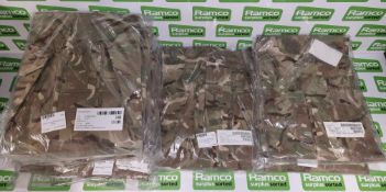 8x British Army MTP windproof smocks, 1x British Army MTP combat smock 2 windproof