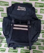 7x RAF rucksacks - Blue - 30 Litre - NSN 8465-99-573-0970