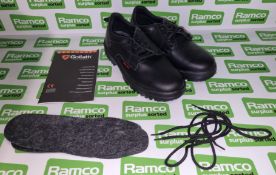 6x pairs of Safety boots - see description for details