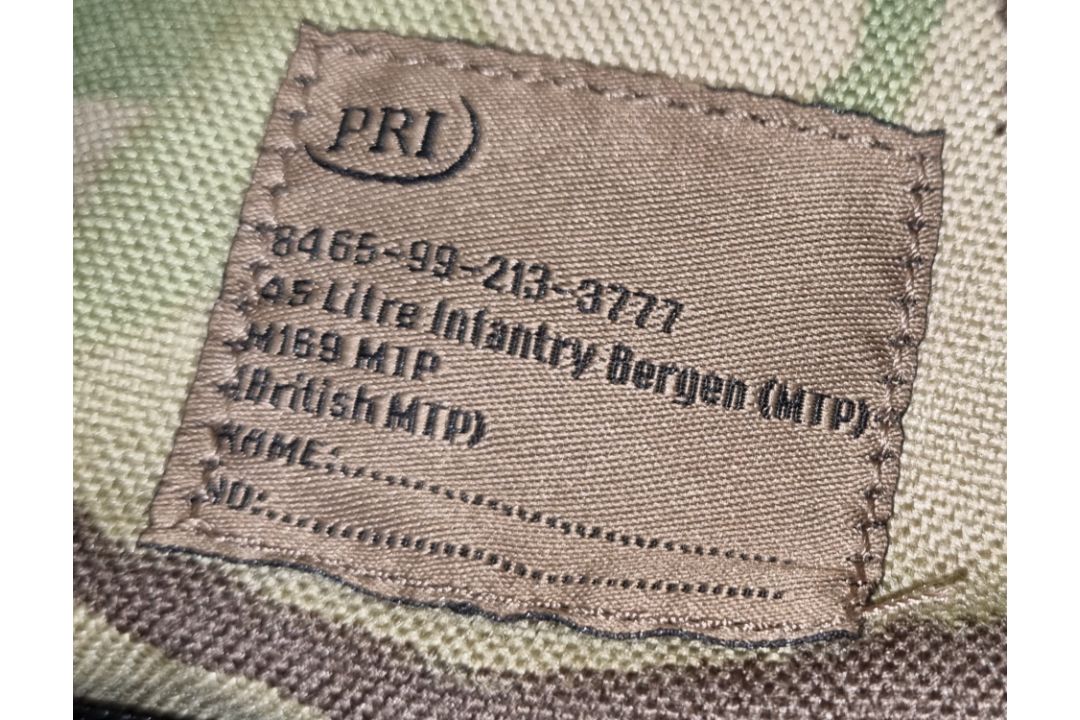 10x British Army MTP infantry Bergens - 45Litre - Image 4 of 9