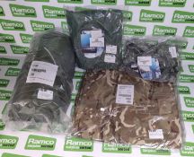 British Forces large lightweight sleeping bag, liner, compression sack, sleeping bag case