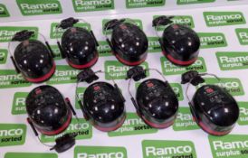 8x 3M Peltor Optime III 3 ear defenders ear cups no overhead joining pieces