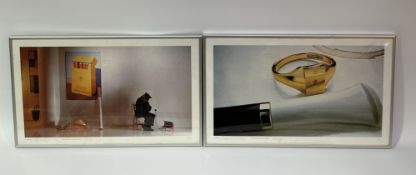 A pair of 70's Benson and Hedges limited print retro adverts, by Alan Waldie, both no 142/250,