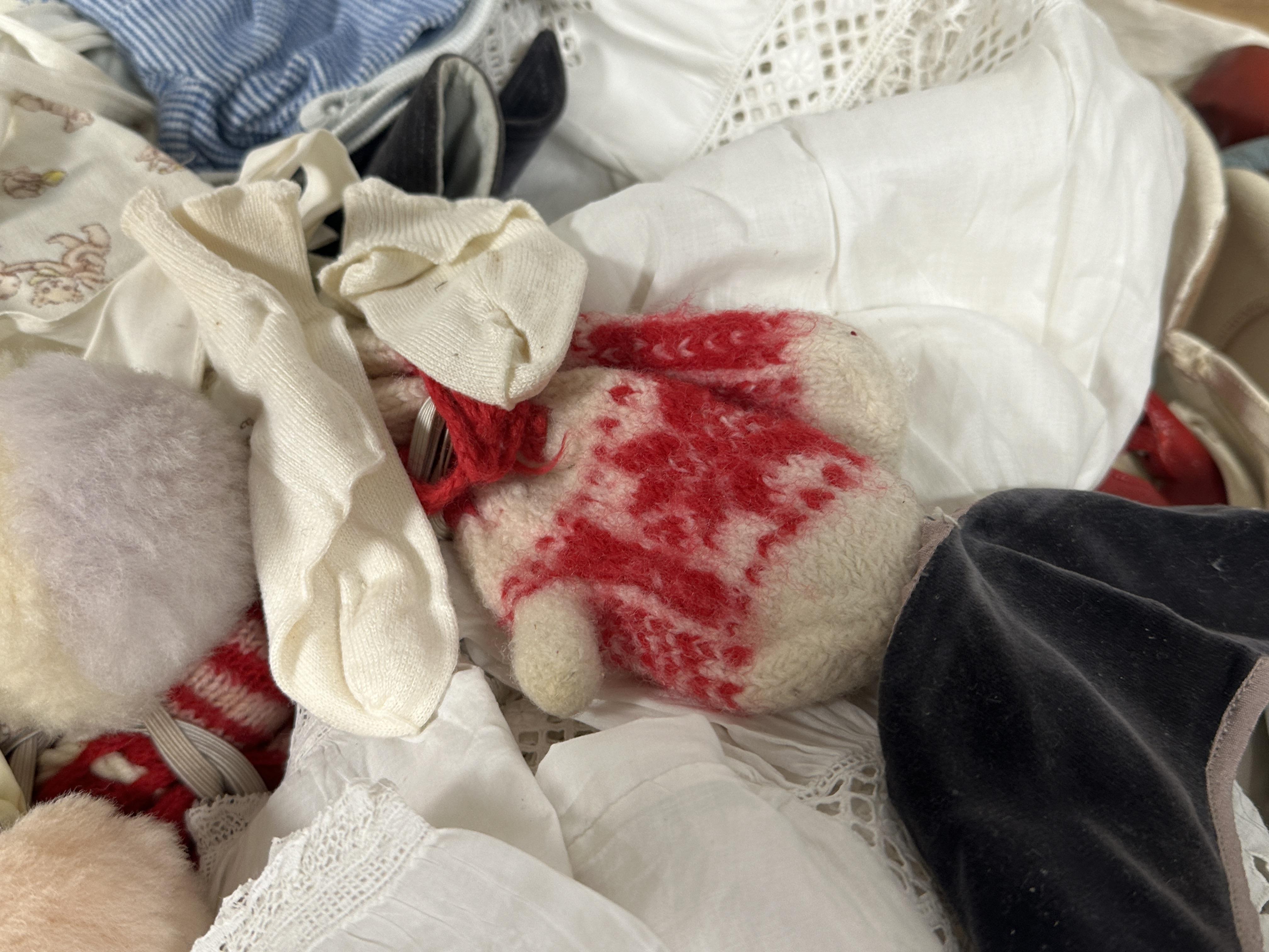 Property of the late Countess Haig, a collection of four boxes of childrens clothing including - Image 5 of 7