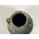 An Islamic, Kashan, glazed pottery twin-handled jar, probably 12th/13th century, with iridescent - Image 4 of 5