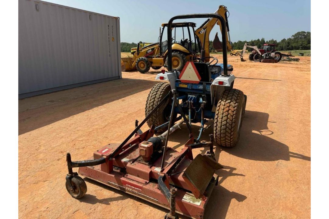 1987 Ford Tractor With Bush Hog Finish Mower - Image 5 of 9
