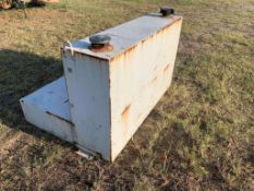 White Fuel Transfer Tank