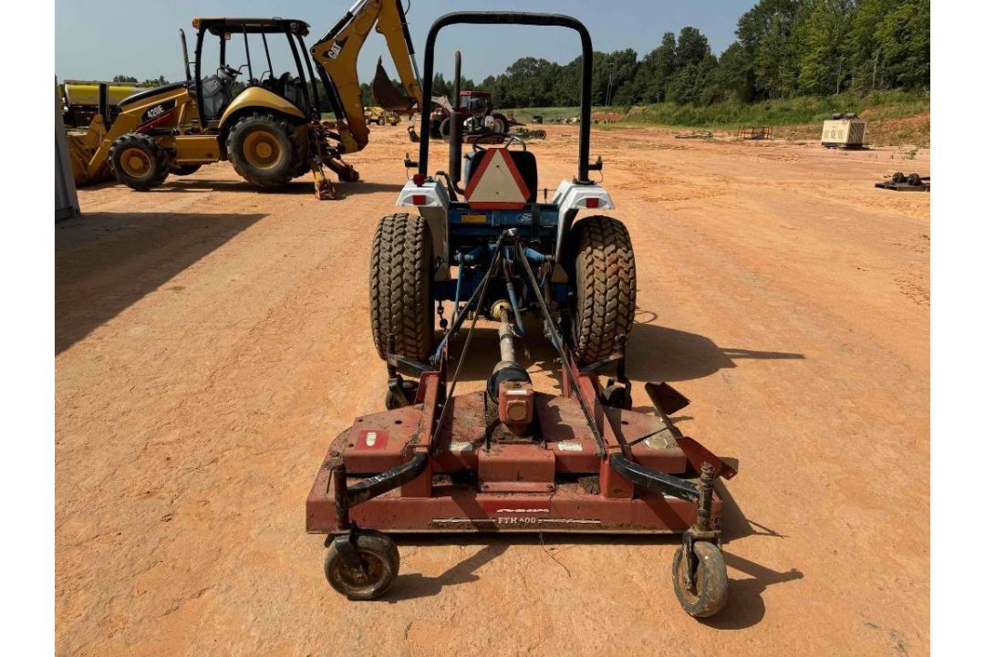 1987 Ford Tractor With Bush Hog Finish Mower - Image 4 of 9