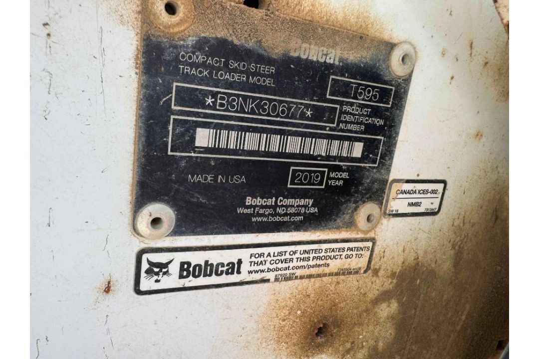 2019 Bobcat Skid Steer - Image 2 of 10