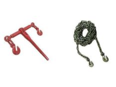 GREATBEAR - RATCHET BINDER AND CHAIN SET OF 5 - 5400#