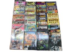 Marvel Comics Spider-Man, a large group of different Spider-Man stories, mostly 1990's. To include W