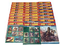 Quantity Look and Learn #232-351 (Missing #262) and Ranger Magazine (1965/68)