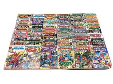 Quantity of Marvel Comics Marvel Team-Up and Index together with Marvel Two-In-One (1970's/80's) (UK