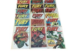 Fury UK Comic Magazines Compete run #1-25 (1977) (No free gifts)