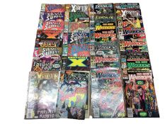 Marvel Comics mixed box of mostly 1990's. To include Fantastic Four, Wolverine, X-Men, Silver Surfer