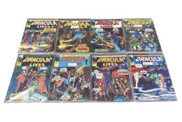 Marvel Comics group Dracula Lives weekly magazine. To include issues #1 - #87 (1974 - 1976). Approxi