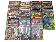 Marvel Comics Super Spider-Man and Captain Britain #231-253 (Missing #243) (1977)