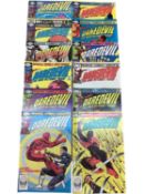 Marvel comics Daredevil, Issues 178 to 189 (1982). To include issue 181, death of Electra and issue