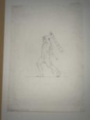 John Flaxman (1755-1826) pen and ink, Hercules, signed and dated below 'J Flaxman R. A. 1797' sheet