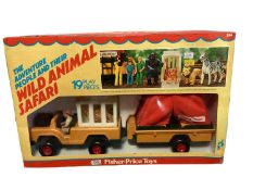 Fisher-Price (c1975-1976) Adventure People Wild Animal Safari Action Pack, in window box No.304 (1)